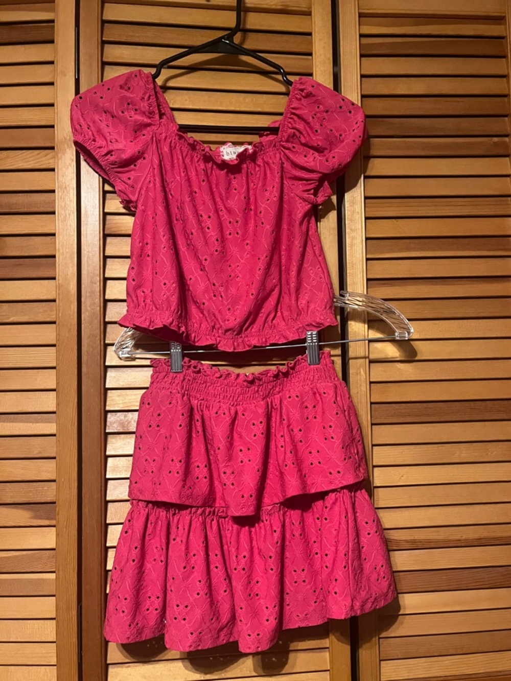 b tween Hot Pink 2- piece outfit